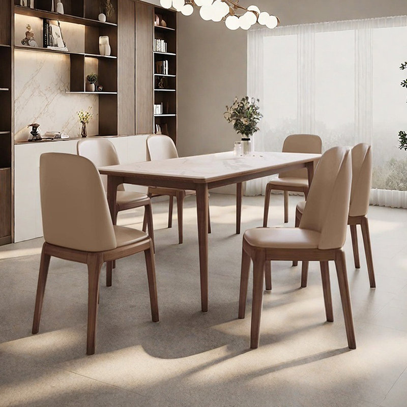 Table de salle à manger Minimalist, H 29,53 po x L 55,12 po x l 31,5 po