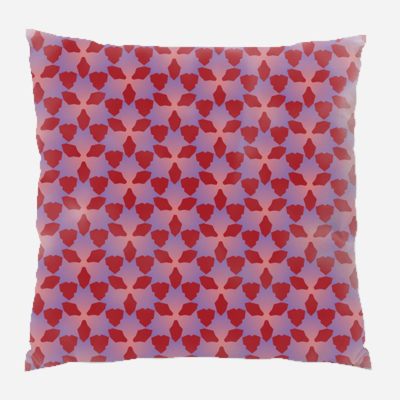 Coussin décoratif à motif, Intérieur