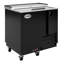 Glacière commerciale 36 po en noir avec ouvre-bouteille intégré, homologué ETL, 9 pi³ pi (km-boc36-bk)-101225604