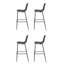 Tabouret de bar perforé Holi (ensemble de 4)-94269361