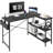 Lashaya L-Shaped Metal Base Computer Desk-2051506322