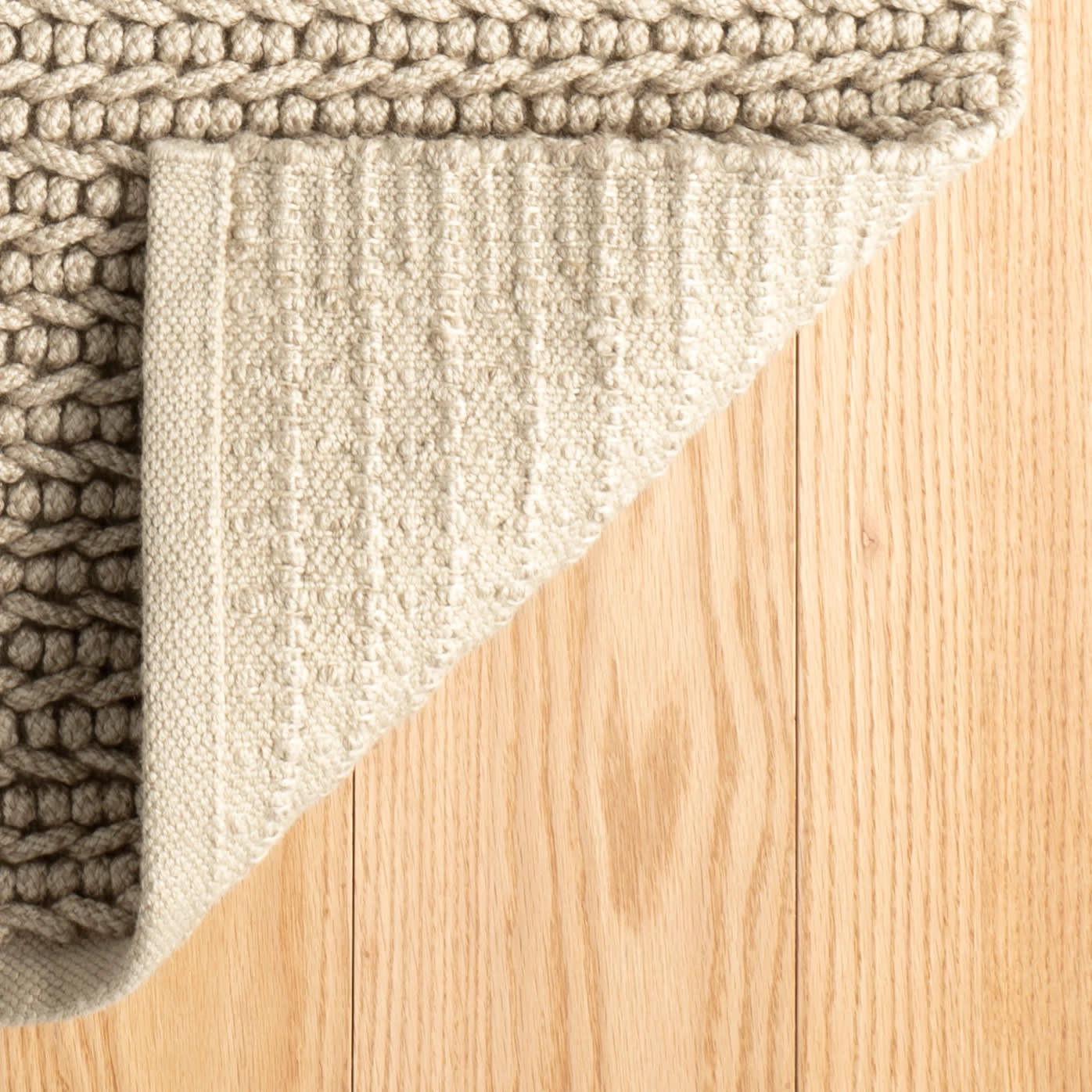 Veranda Natural Hand-Woven Performance Rug, Runner 2'6" x 8'