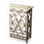 Contessa Iron & Fossil Stone Console Table