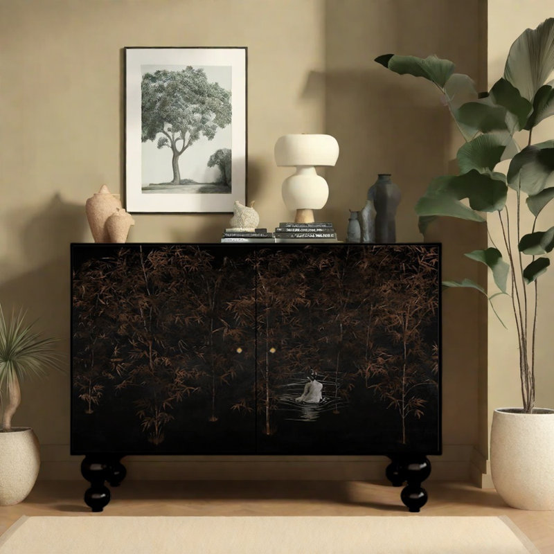 Multi-Functional Light Luxury Style Sideboard
