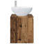 Single Bathroom Vanity with Ceramic Basin-1640404090
