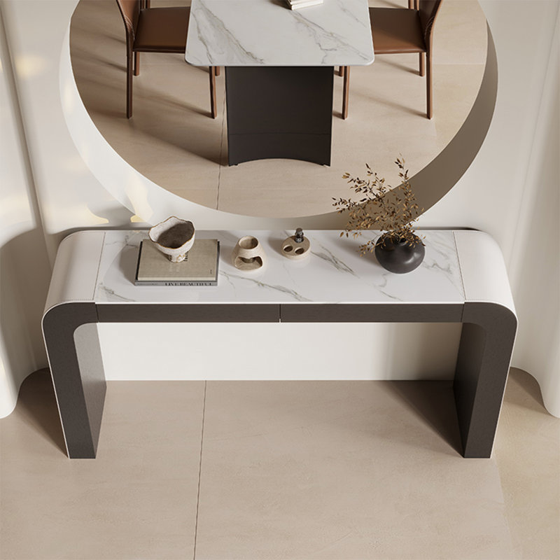 Console moderne moderne et pratique, H 33,46 po x l 62,99 po x P 13,78 po