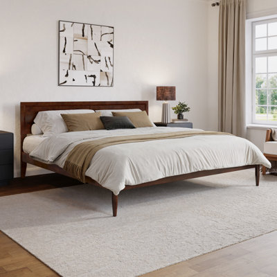 Ellarie Platform Bed with Adjustable Headboard