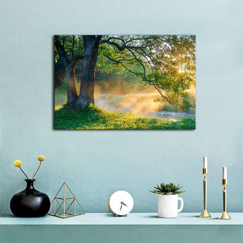 Wrapped Canvas Painting