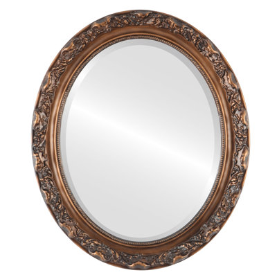 Chumasero Wood Flat Wall Mirror
