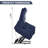 Single Motor Power Lift Recliner Chair with Massage and Heat for Elderly, Heavy Duty Motion Mechanism and One USB for Charging, Max Reclining Angle 155°-2129681388