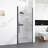 Frameless Circular Pivot Shower Door With 1/4" (6Mm) Thick SGCC Tempered Glass-120178763