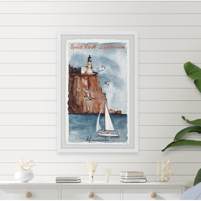 Peinture du phare de Split Rock
