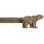 Tringle à rideaux simple ajustable Oren Bear-21786369-21786371