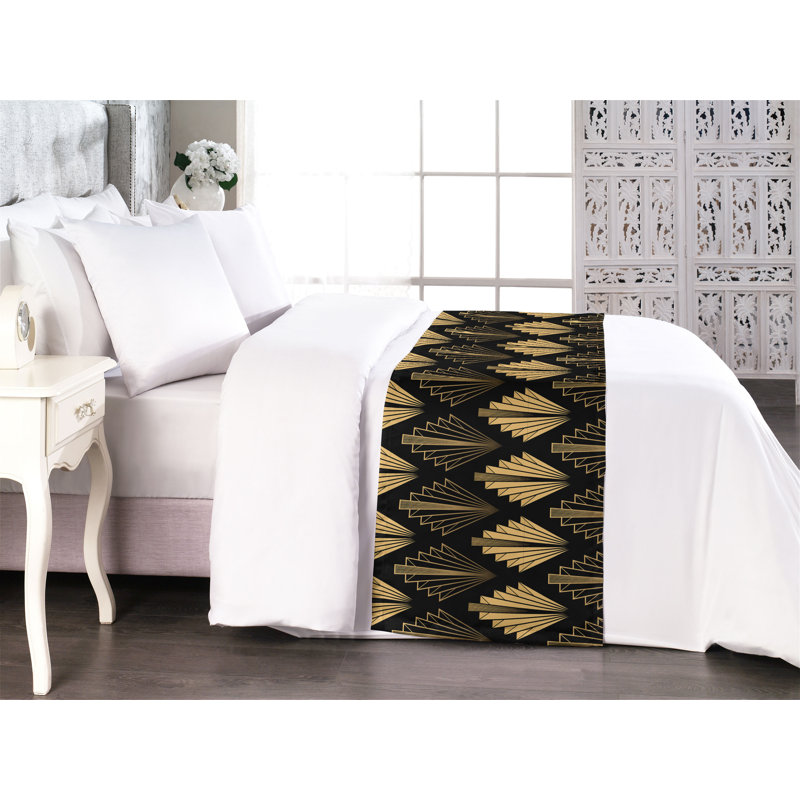 Foulard de lit Ambesonne Art Deco, Très grand lit