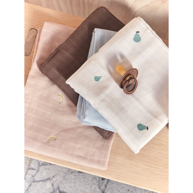 Muslin 3 Piece 100% Cotton Baby Blanket Set