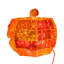 Jack-O-lanterne holographique orange à 100 lumières Kurt Adler-101941190