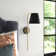 Daphne Plug-in Armed Sconce