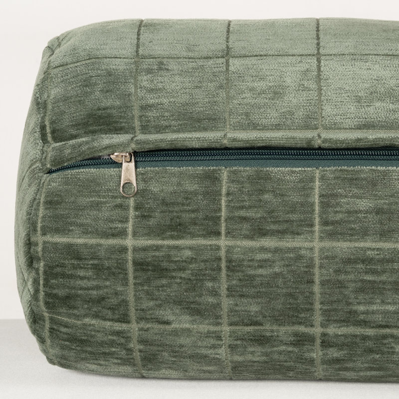 Coussin Otterville, Océan géométrique, Traversin H 8 po x l 20 po