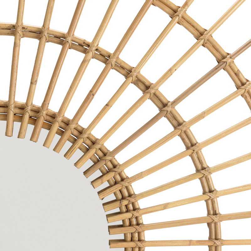 Alisyn Rattan Flat Mirror