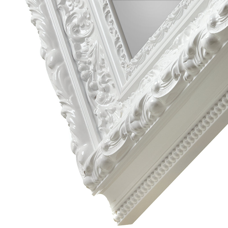 Miroir Elite, 55 po x 43 po, Laque blanche