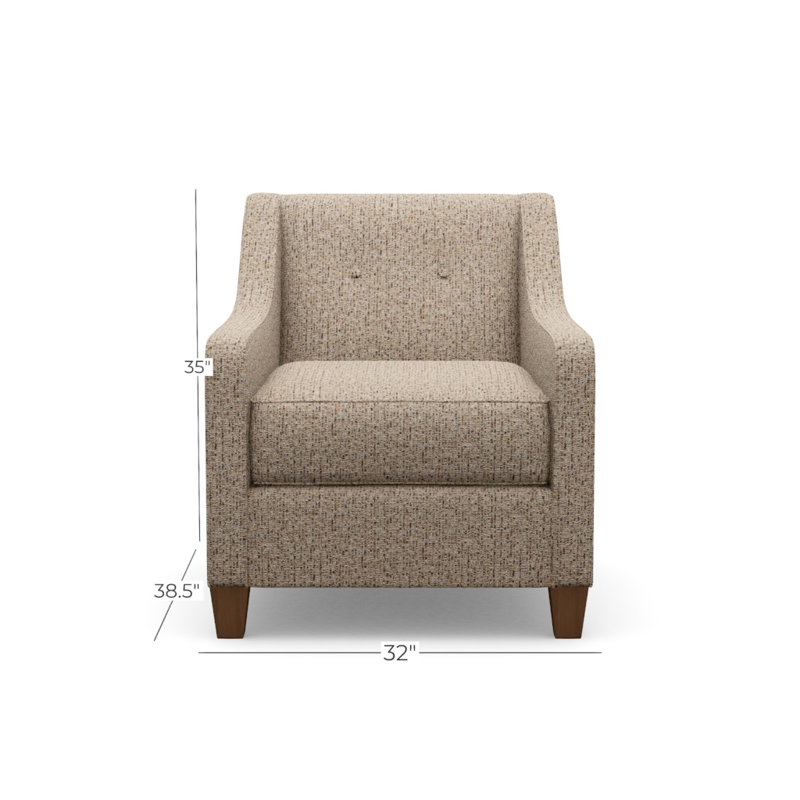 Tousley Chair, Walnut, Piazzla 602411