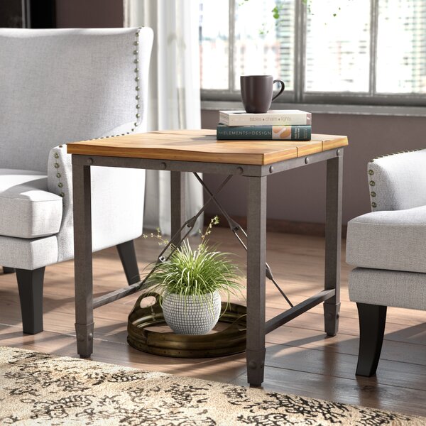 Steelside™ Caesar End Table & Reviews | Wayfair