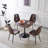 Halloween 31.5INCH DINING TABLE WALNUT