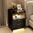 Eaden 3 Drawer Nightstand With Light-954609222
