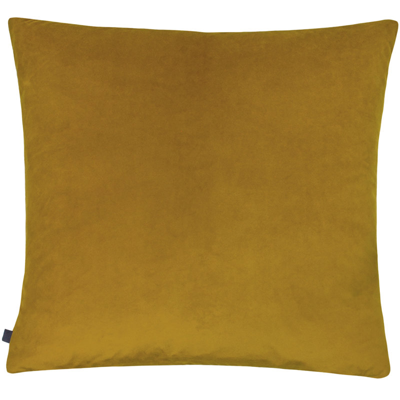 Geometric Slate/Steel Square Cushion, Sunshine/Gold