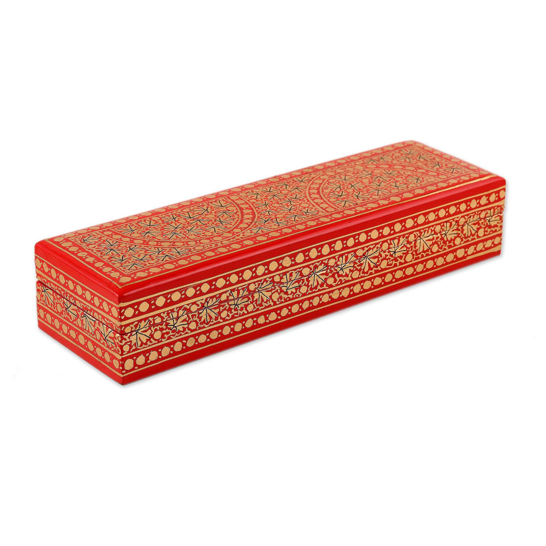 Huchinson Handmade Wooden Decorative Box Bungalow Rose