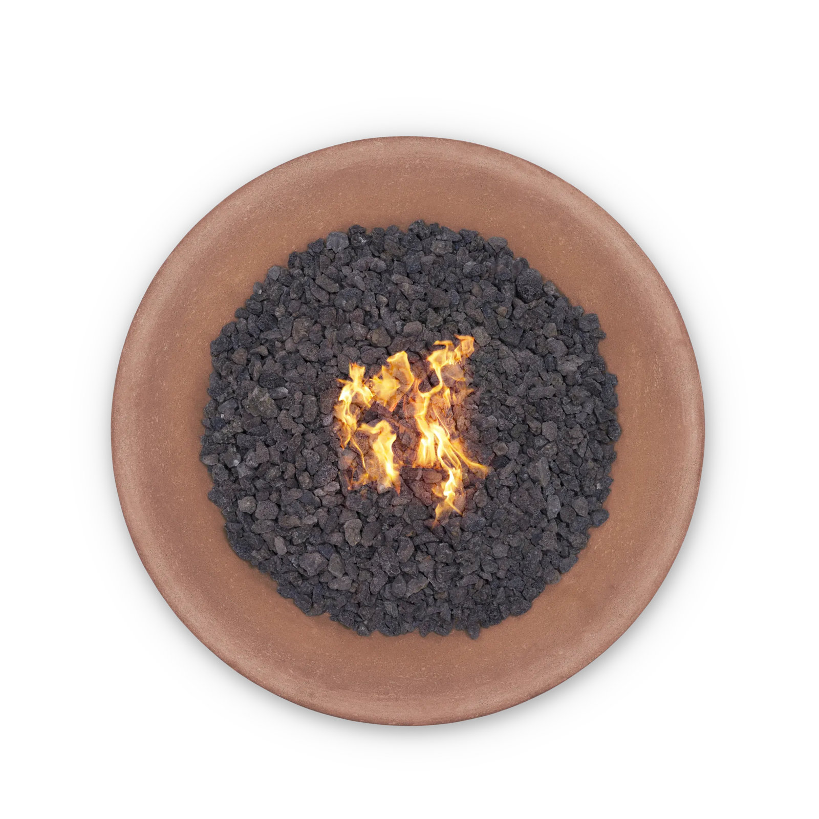 Rook Round Fire Pit Table, Canyon, Natural gas