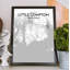 Little Compton City Map - No Frame Print-975455268
