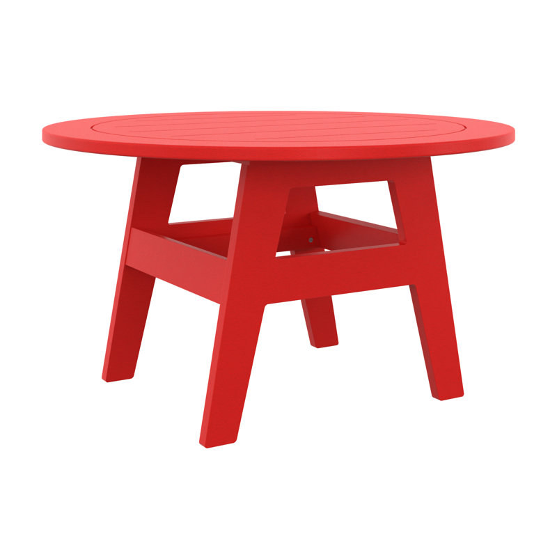 Table basse Crystal Harbor Collection, Rouge