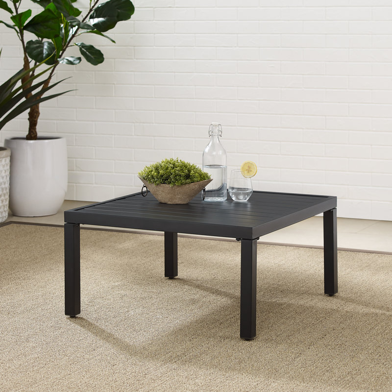 Square Outdoor Coffee Table , 28.5 " W 28.5 " D