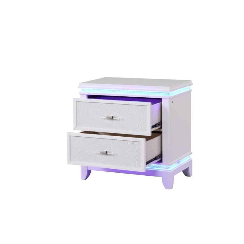Ensemble de chambre à coucher standard 4 pièces Elmin, Très grand
