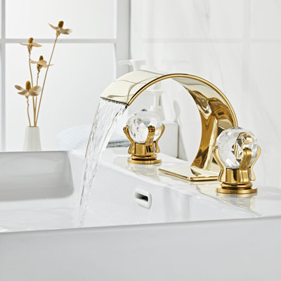Widespread 2-handle Bathroom Faucet