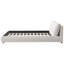 Lit plateforme tapissier