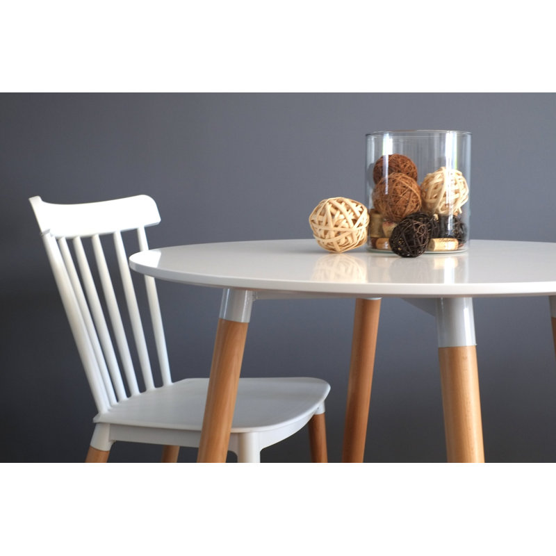 Table de salle à manger Kaneshia, H 29,5 po x L 35,4 po x l 35,4 po