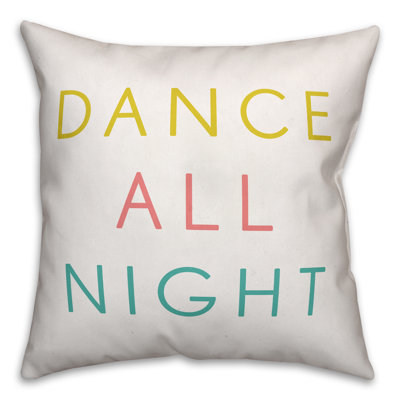 Coussin Dance Dance All Night