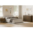 3PCS Dresser And Nightstand Sets For Bedroom, 55" Wide Fluted 7 Drawer Dresser & Nightstand Set Of 2