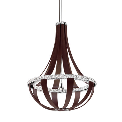 Crystal Empire 16 - Light LED Chandelier