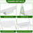 Openwork Pattern Plastic Folding Chairs-1310693644