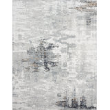 Area Rug in Gray