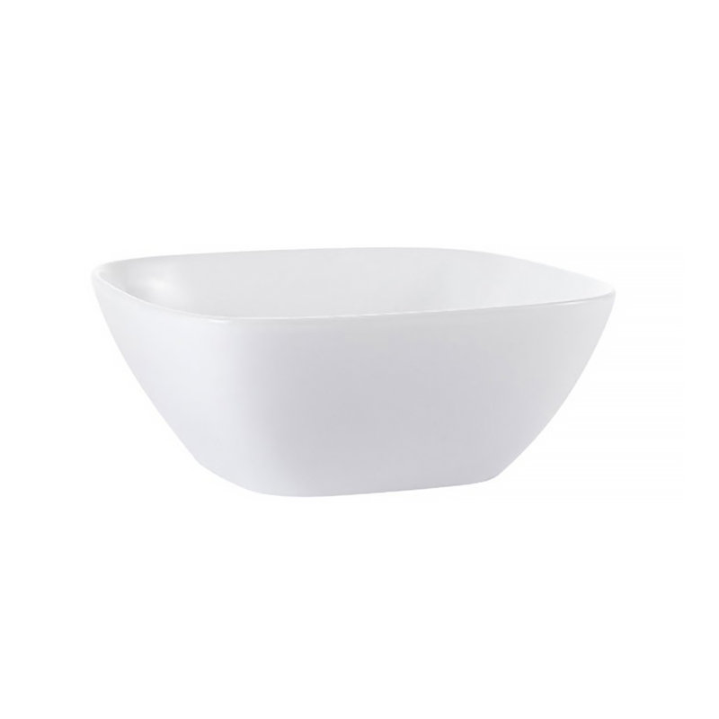 Bol carré en porcelaine 2,75 pte 11 po CAC
