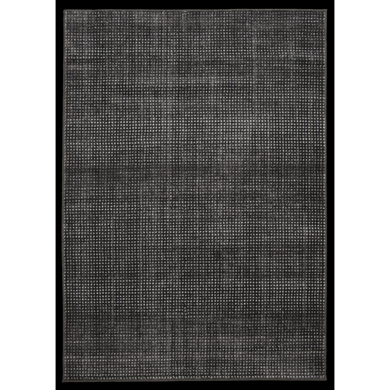 Tapis de couloir gris Connery, Rectangle 5 pi 3 po x 7 pi 7 po