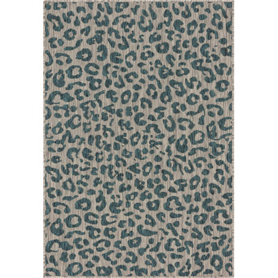 Outdoor Joyous Area Rug Grass Color