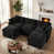 Black Chenille