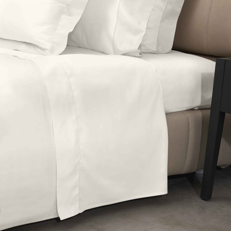 Raffaello Sheet Set, Queen Sheet Set with 2 Pillowcases, Ivory