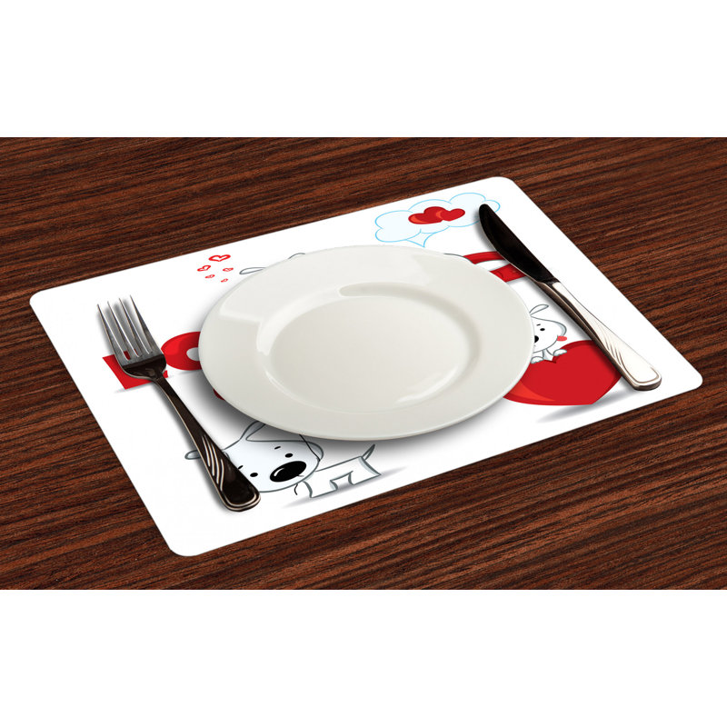 Polyester Animals/Nature Rectangle Placemat