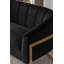 Causeuse en velours Tellico-1315621709